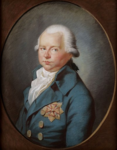 Porträt von Friedrich von Baden von Jakob Becker